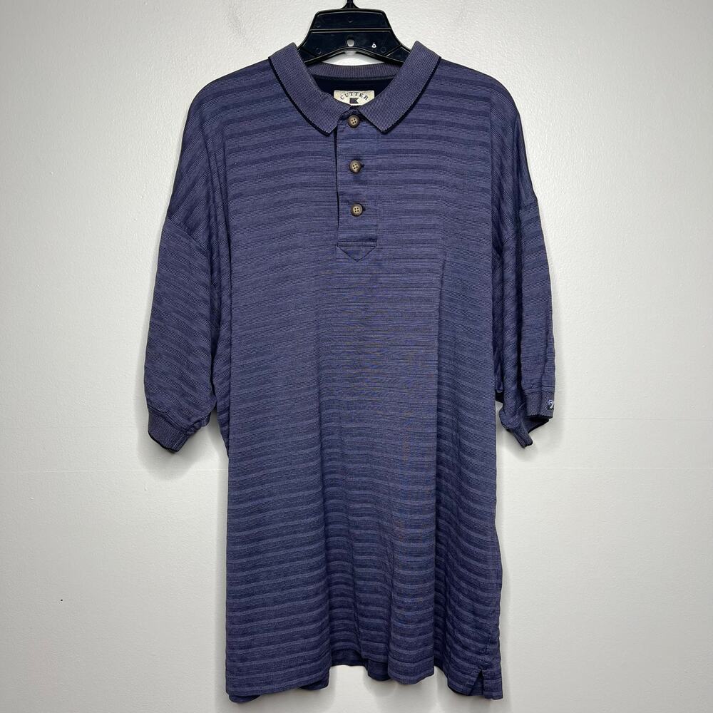 Cutter & Buck Men's Polo Shirt Sz XL Short Sleeve Casual Golf Preppy Cotton
